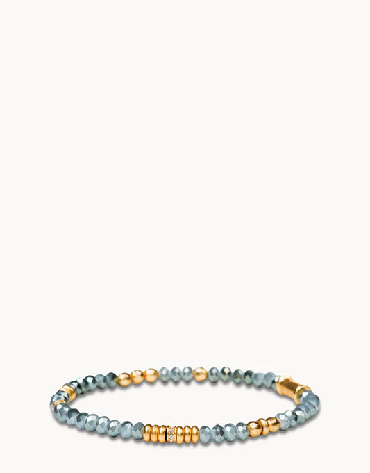 Spartina - Bracelet - 4mm Stretch Bracelet - Smoke - Findlay Rowe Designs