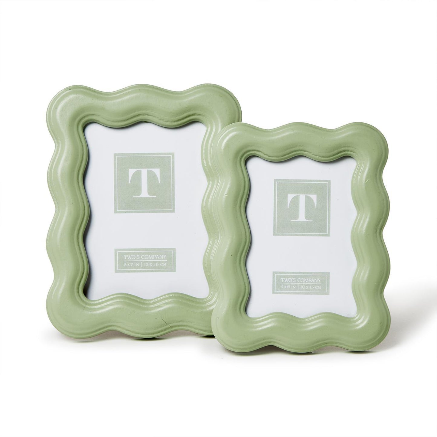 Frame - Wavy Wood - Green - Findlay Rowe Designs