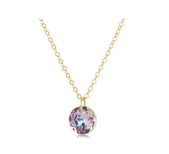 Enewton - 16in Necklace Gold - Reflection Small Charm - June - Findlay Rowe Designs