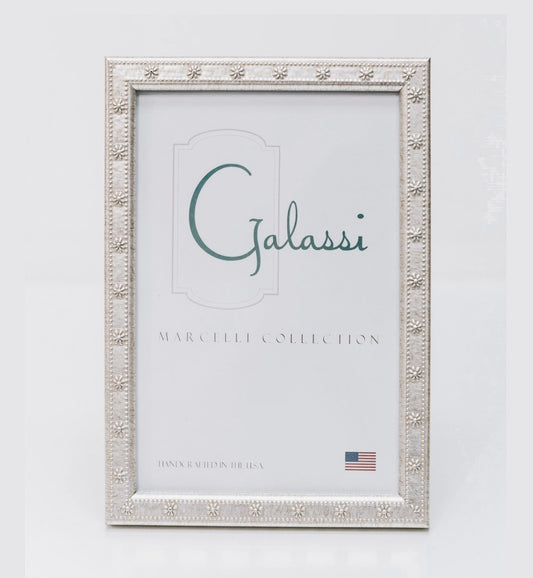 Galassi- 4x6 Silver Daisy Frame - Findlay Rowe Designs