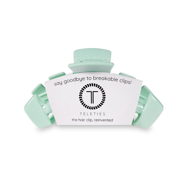 Teleties - Classic Medium Claw Hair Clip - Mint To Be - Findlay Rowe Designs