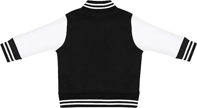 Creative Knitwear - Baby - Varsity Jacket - Dawg Head - Black - Findlay Rowe Designs
