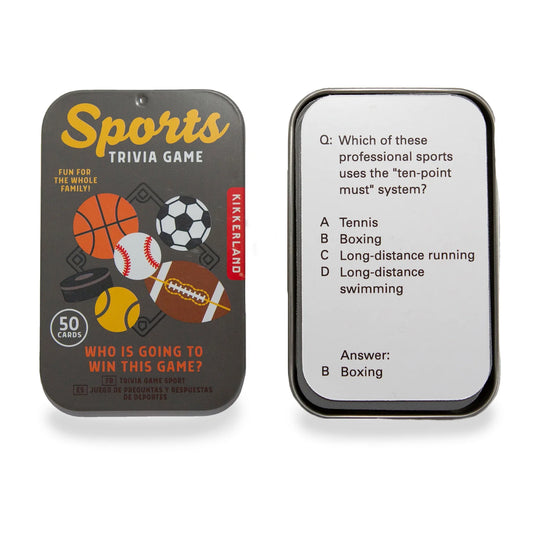 Sports Trivia Game - Findlay Rowe Designs