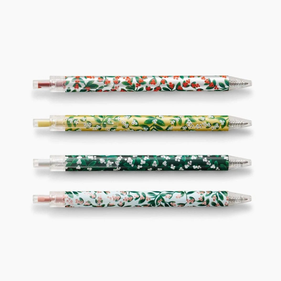 Rifle Paper Co - MISTLETOE METALLIC GEL PET SET4 - Findlay Rowe Designs