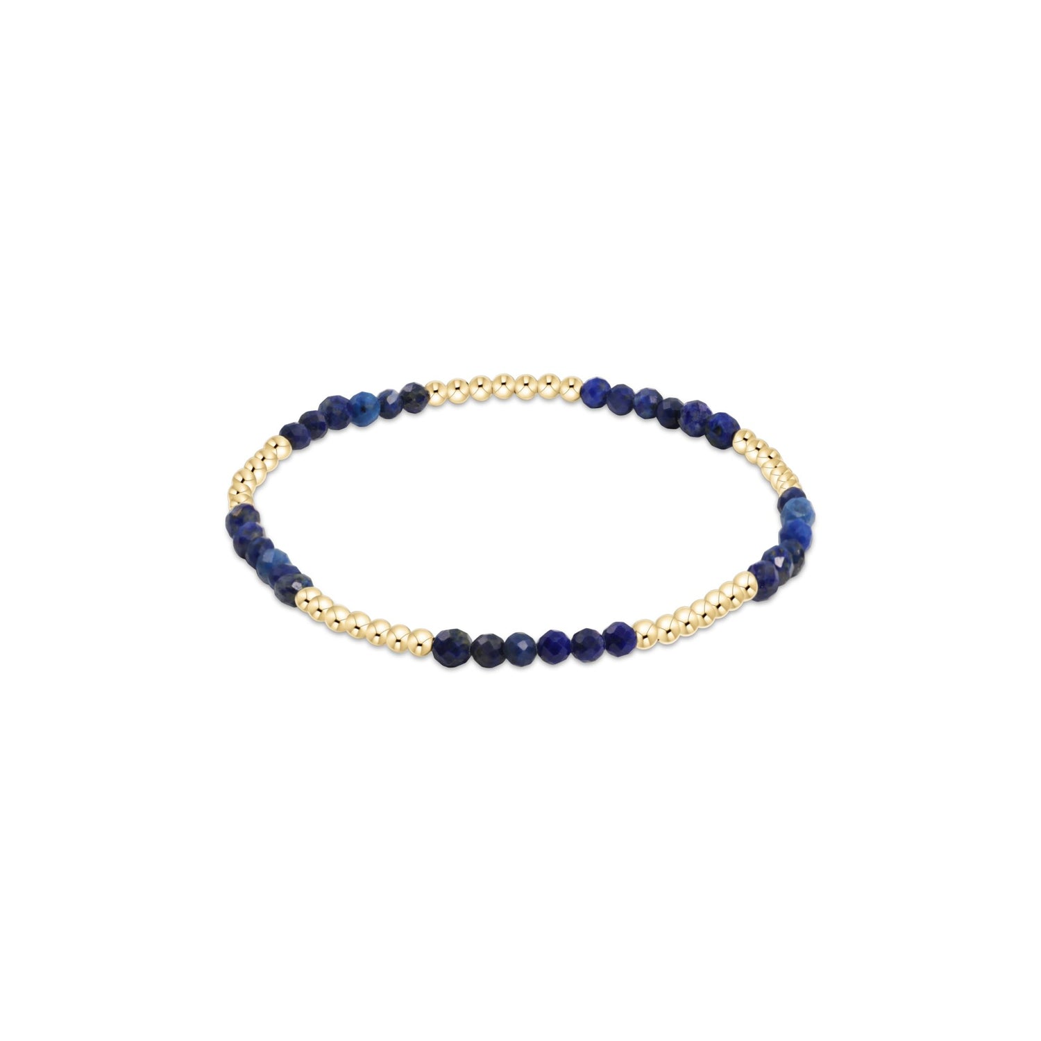 Enewton - Blissful Pattern 2.5mm Bead Bracelet - Lapis - Findlay Rowe Designs