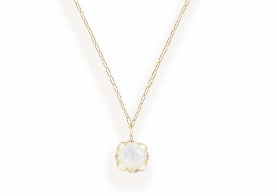 Natalie Wood - Necklace - She's A Gem Adjustable - Ivory Pearl - Findlay Rowe Designs