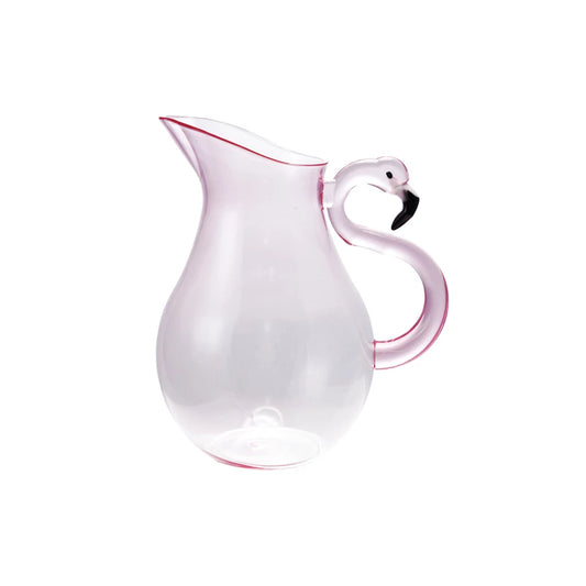 Pitcher with Flamingo Handle - Acrylic - Findlay Rowe Designs