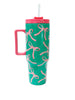 Mary Square - 40 oz Tumbler - Bows - Findlay Rowe Designs