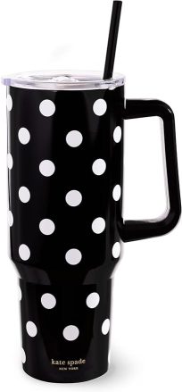 Kate Spade - Tumbler - 40oz. - Picture Dot Collection - Findlay Rowe Designs