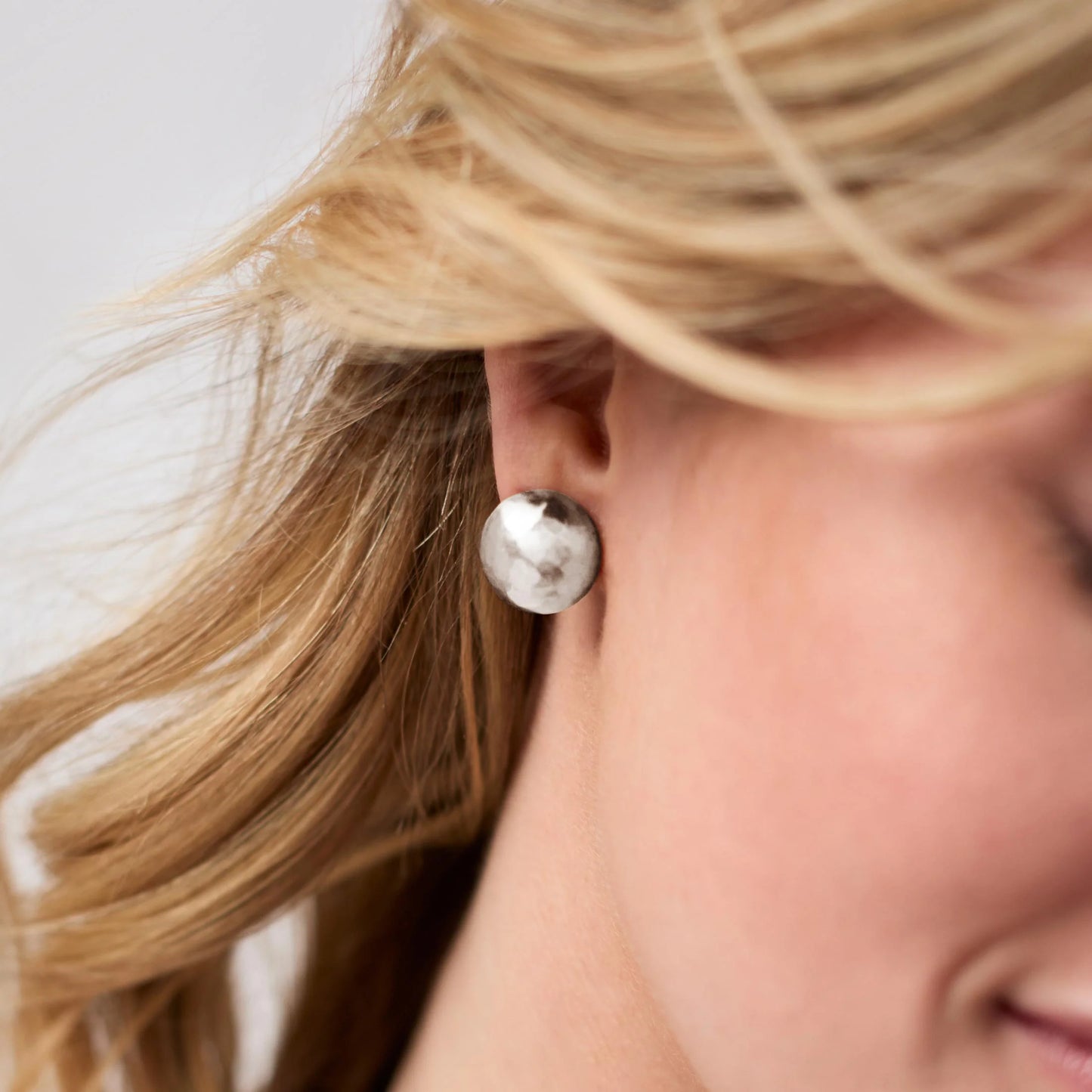 Julie Vos - Earring - Solara Stud- Silver - Findlay Rowe Designs