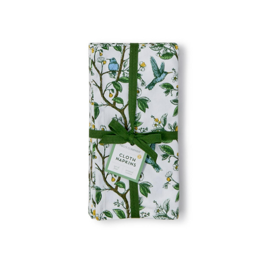 Cloth Napkins - Hummingbird Set of 4 - Findlay Rowe Designs