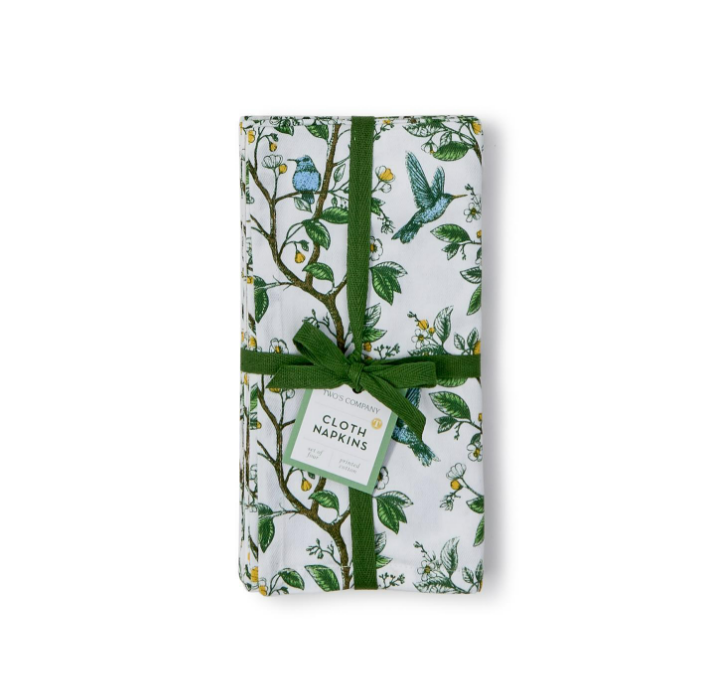 Cloth Napkins - Hummingbird Set of 4 - Findlay Rowe Designs