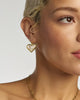 Kendra Scott - Earrings - Gold Drop Ari Heart Statement - Ivory Mother of Pearl