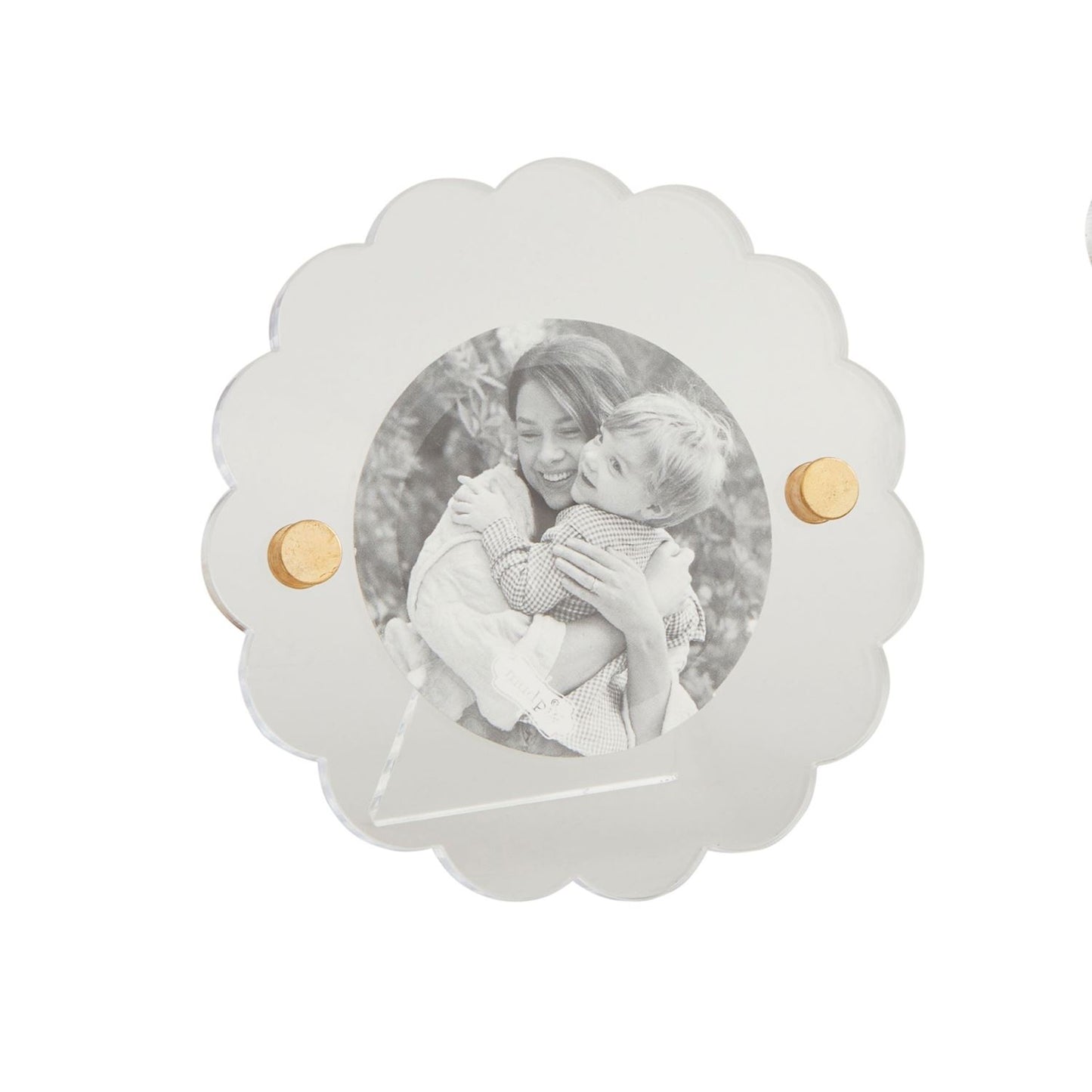 Mud Pie - Scallop Acrylic Frame