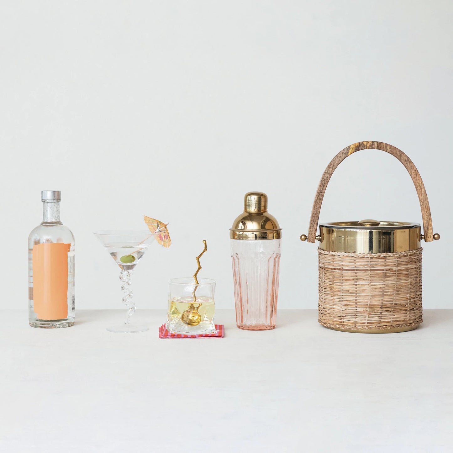 Martini Glass with Twisted Stem - Findlay Rowe Designs