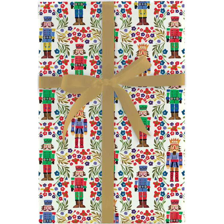 Gift Wrap - Gift Wrap Roll - Festive Nutcracker
