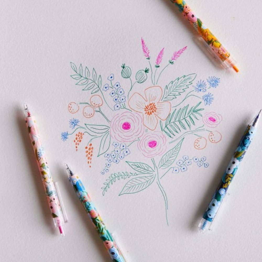 Rifle Paper Co - Gel Pens - Garden Party - Set of 4