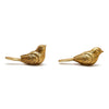 Two's Company- Golden Birds - Resin - Findlay Rowe Designs