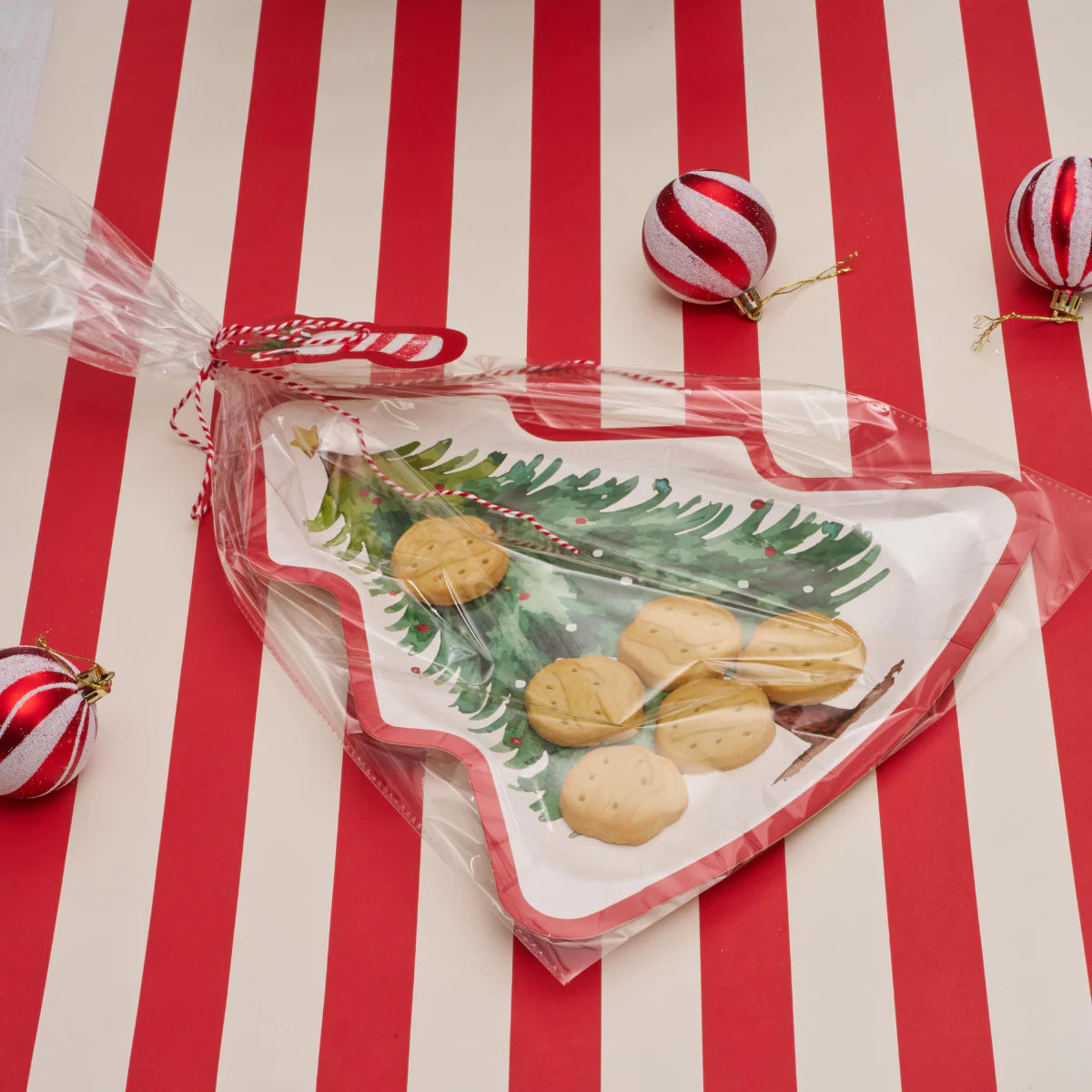 Cookie Tray Gifting Kit - Tree - 6 pack