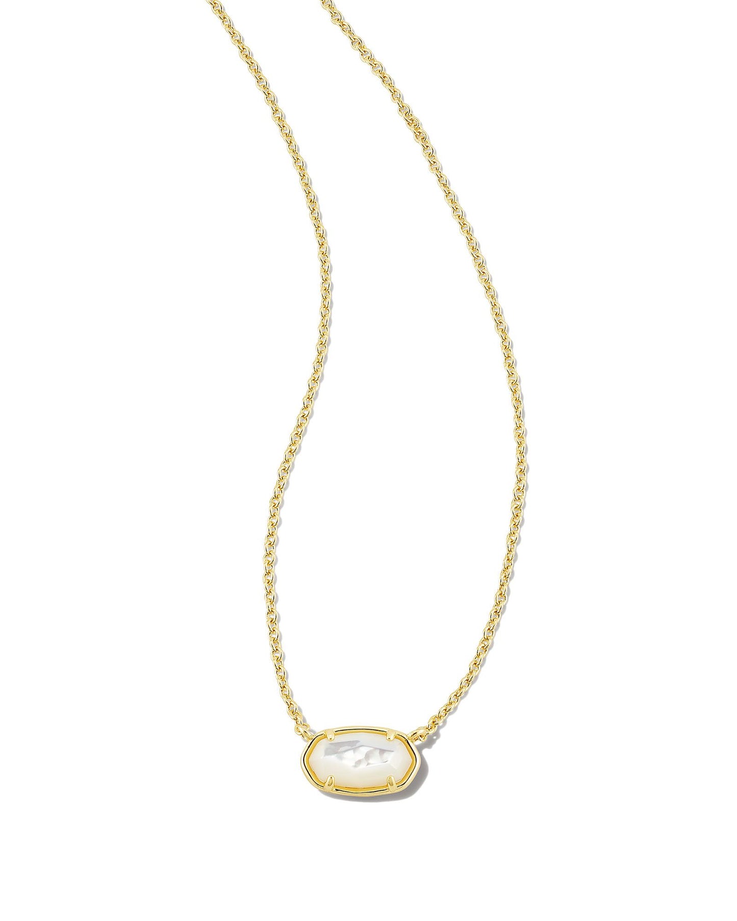 Kendra Scott - Necklace - Ellie Gold Stud - Grayson Gold Pendant - Ivory Mother of Pearl - Findlay Rowe Designs