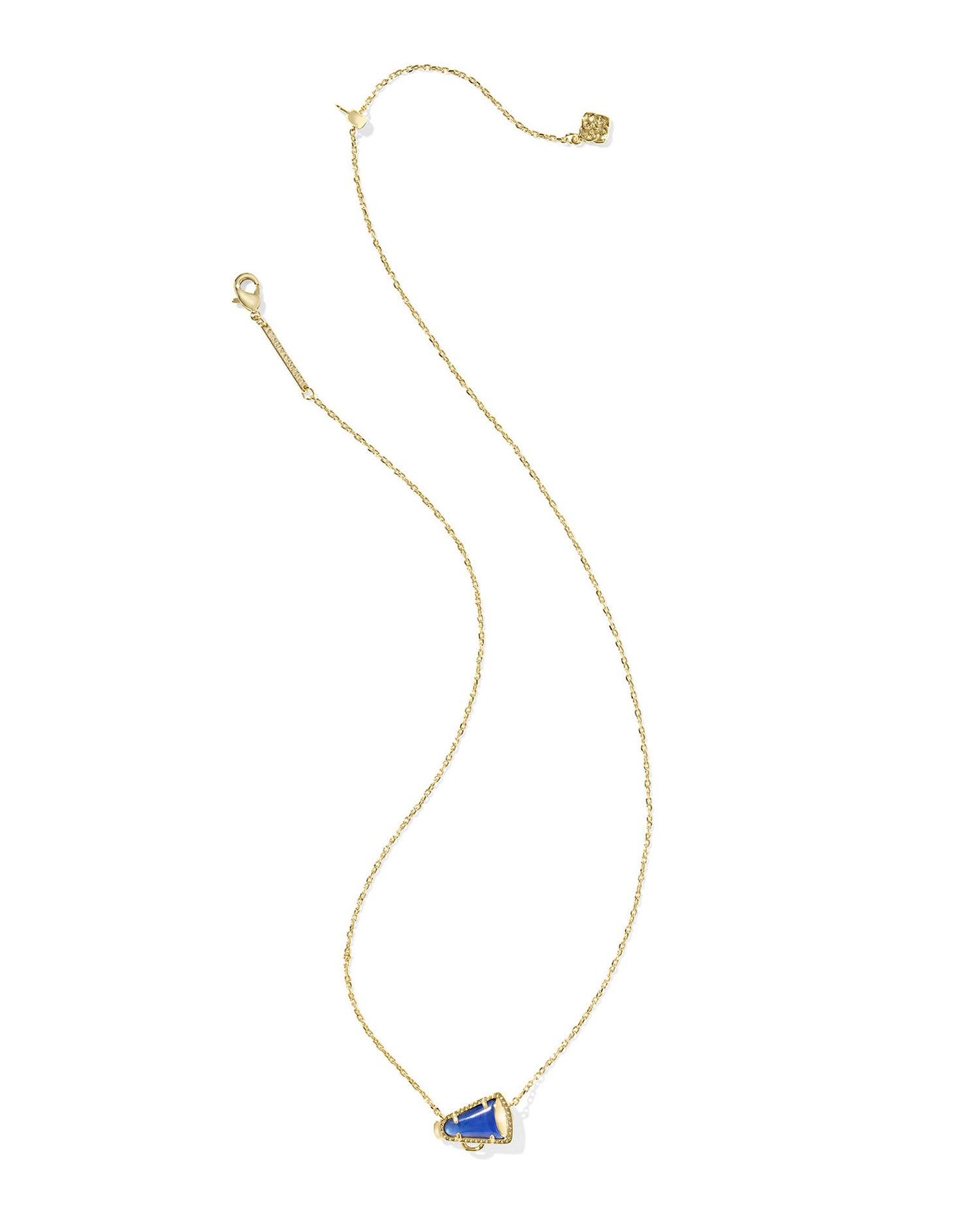 Kendra Scott - Necklace - Cheer Short Pendant - Gold Cobalt Illusion. - Findlay Rowe Designs