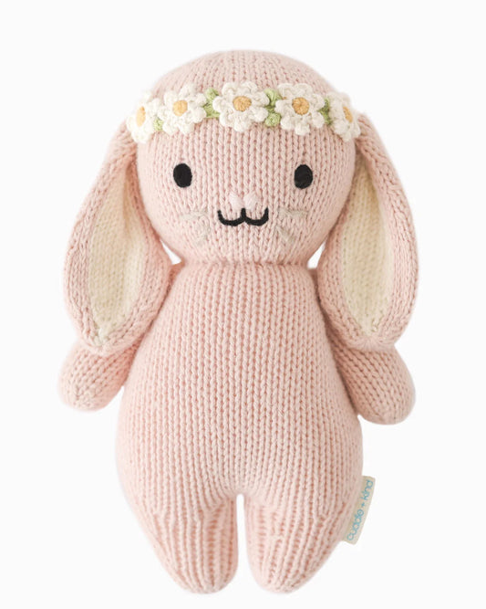 Cuddle+Kind - Baby Bunny - Rose With Ivory Floral - Findlay Rowe Designs