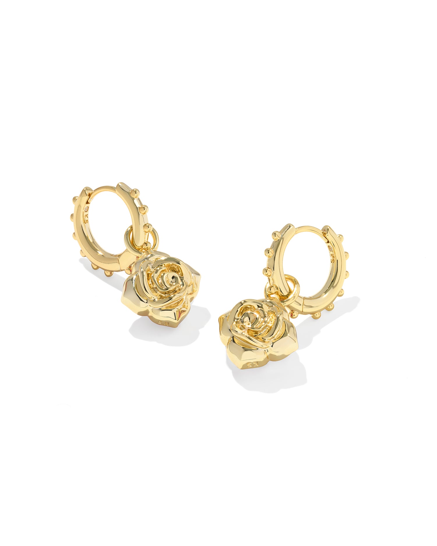 Kendra Scott - Earring - Reversible Mallory Rose Gold Huggie - Ivory Mother of Pearl - Findlay Rowe Designs