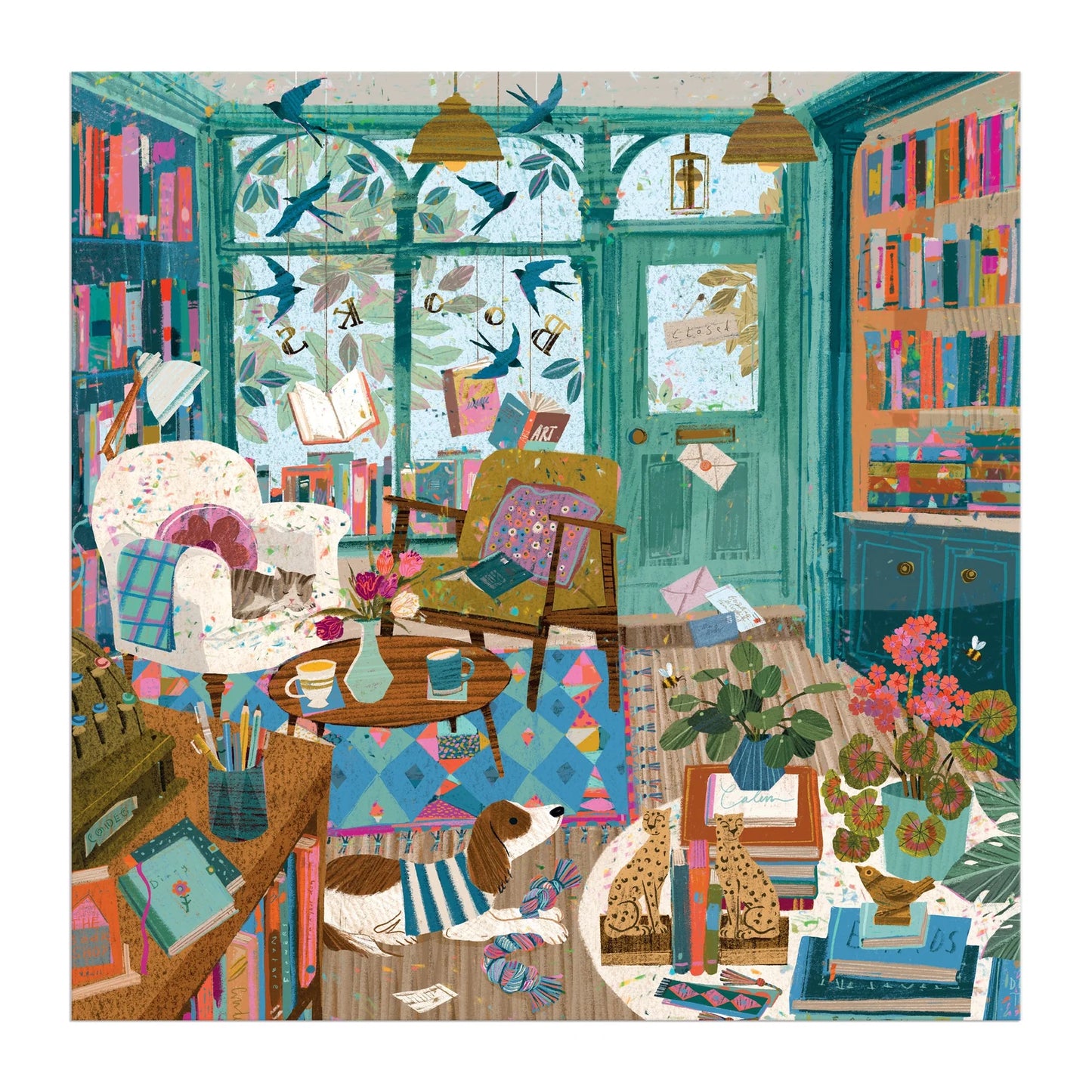 Puzzle - Books of Wonder - 500 Piece - Findlay Rowe Designs