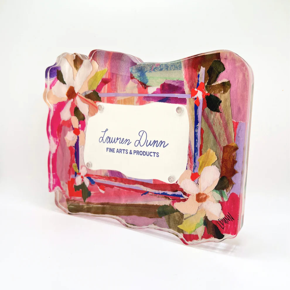 Lauren Dunn - Acrylic Frame - Pretty in Pink 3x5 - Findlay Rowe Designs