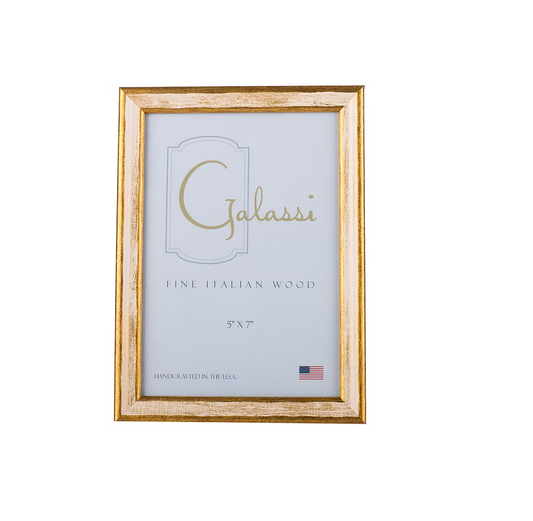 Galassi - Frame - 5x7 Florentine - Cream and Gold - Findlay Rowe Designs
