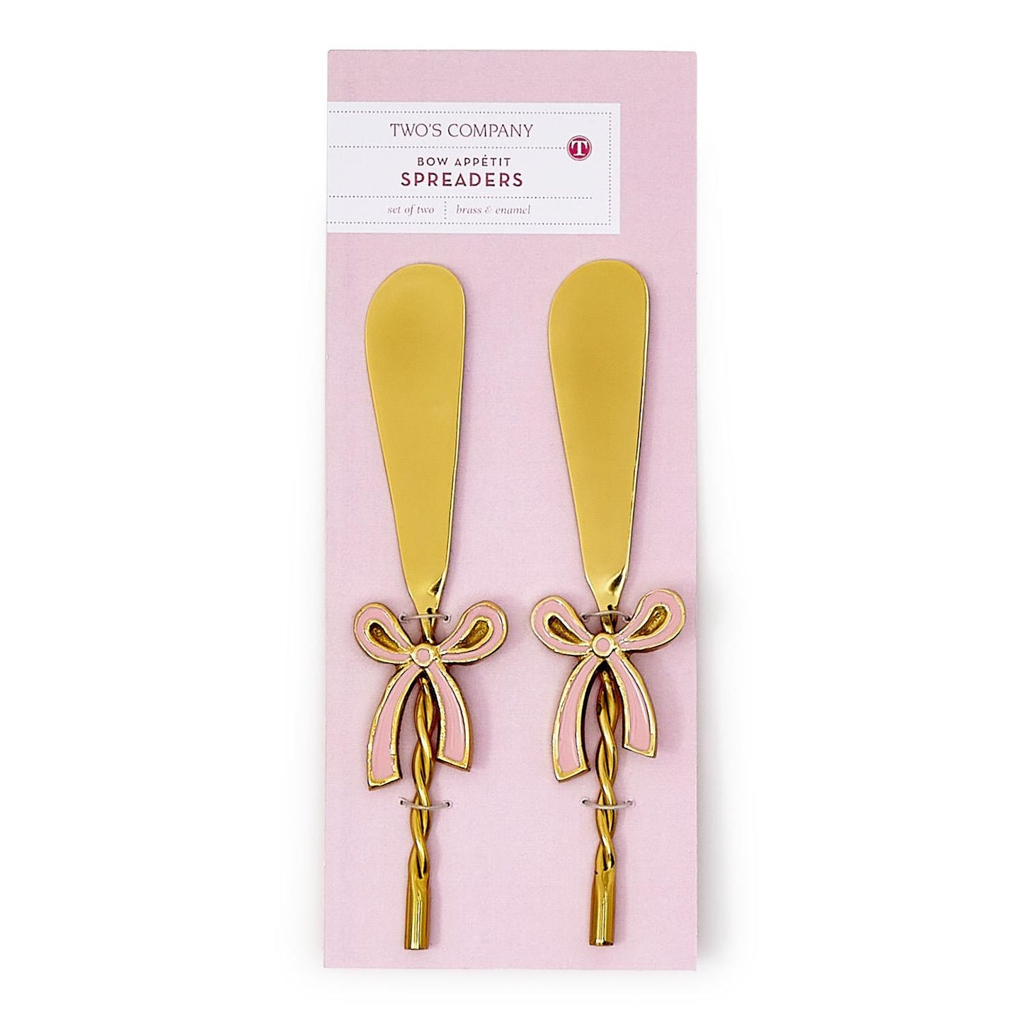 Spreaders - Pink Bow - Set 2