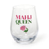 Stemless Wine Glass - Mahj Queen - Findlay Rowe Designs