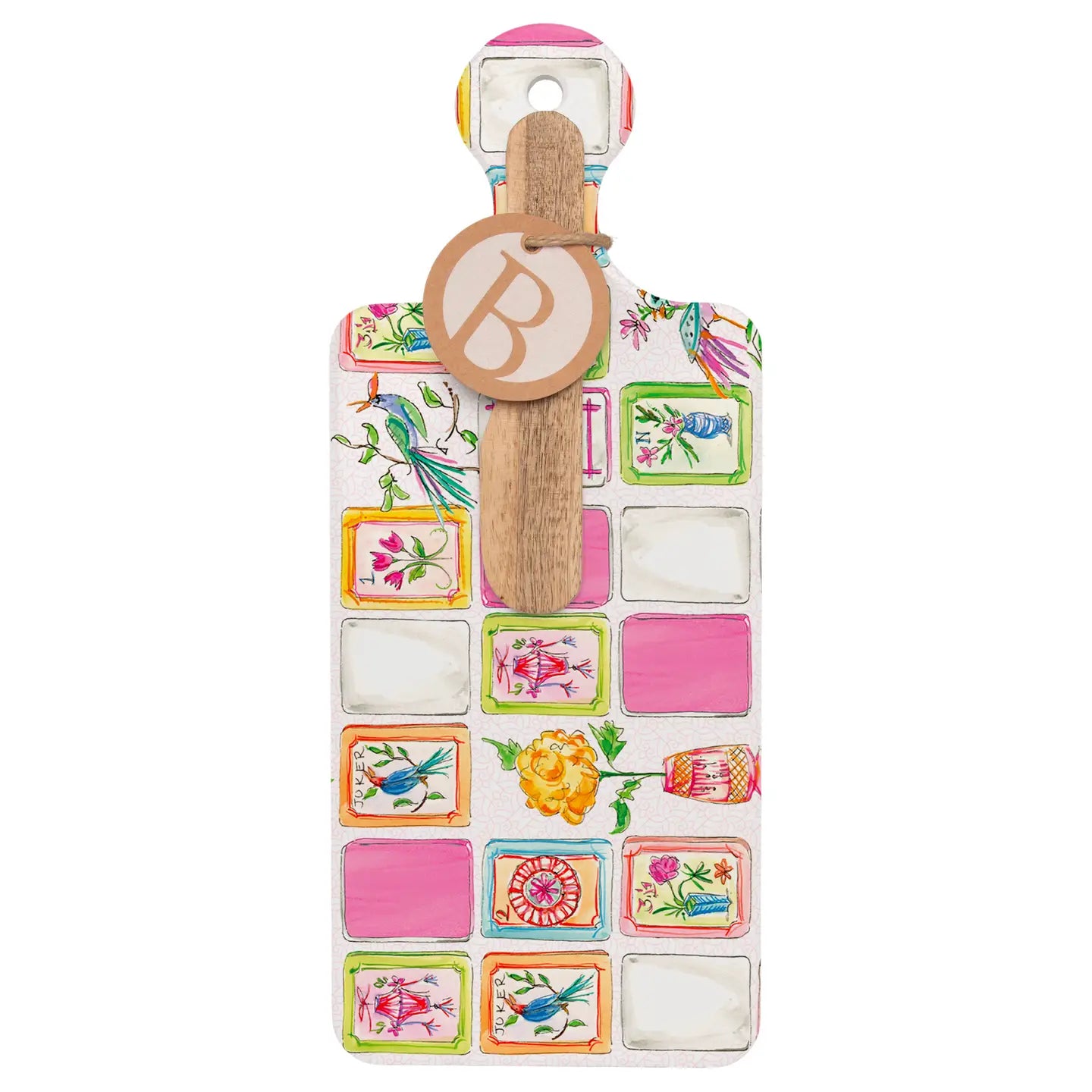 Trivet Set - Cuterie Ceramic - Mahjong Pink - Findlay Rowe Designs