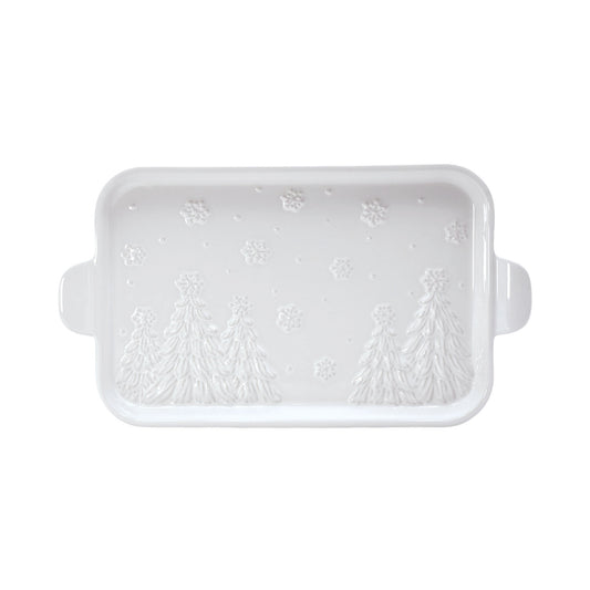 Temp-Tations - 11x7 Platter - Frosty Forest