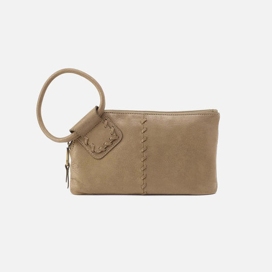 Hobo - Sable Wristlet - Metallic Leather Burnished Sage - Findlay Rowe Designs