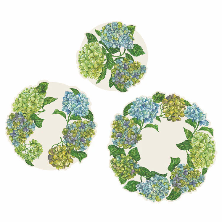 Hester & Cook - Serving Papers - Hydrangea - Findlay Rowe Designs