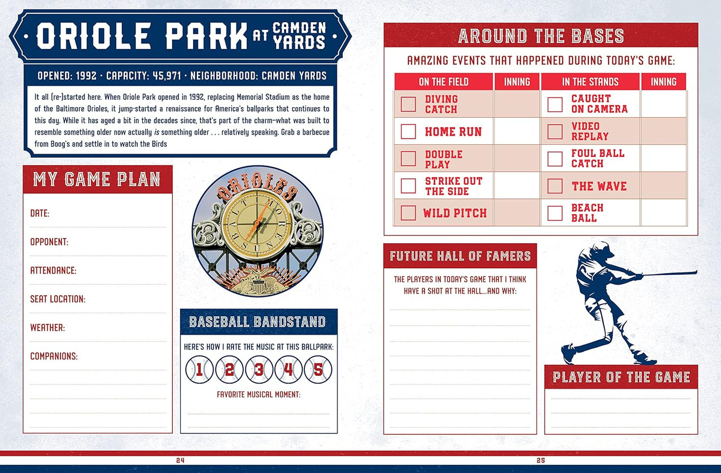 The Ballpark Bucket List: Take THIS Out to the Ballgame! - The Ultimate Scorecard for Visiting All 30 Major League Parks - Findlay Rowe Designs