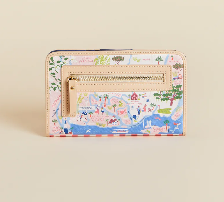 Spartina - Greetings from Hilton Head Snap Wallet - Findlay Rowe Designs