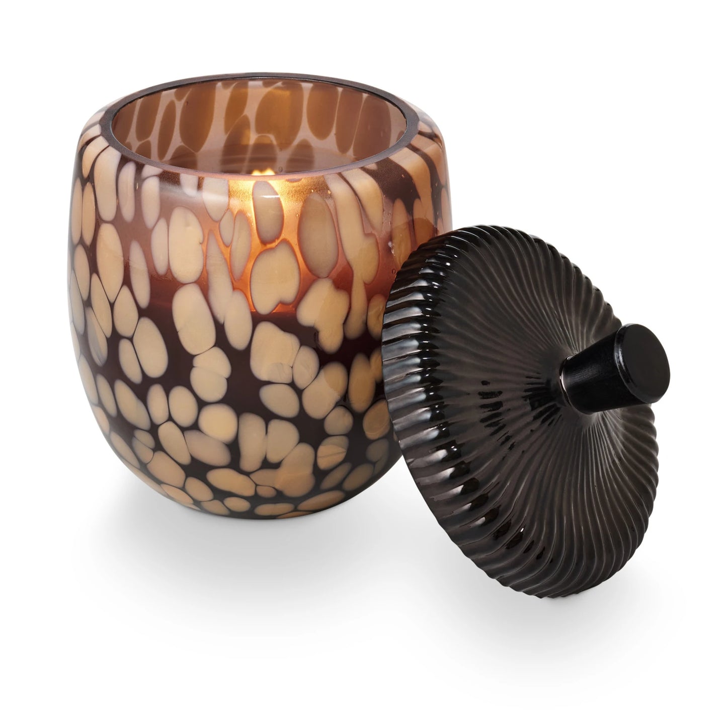 Candle - Glass Acorn - Midnight Pumpkin - Findlay Rowe Designs