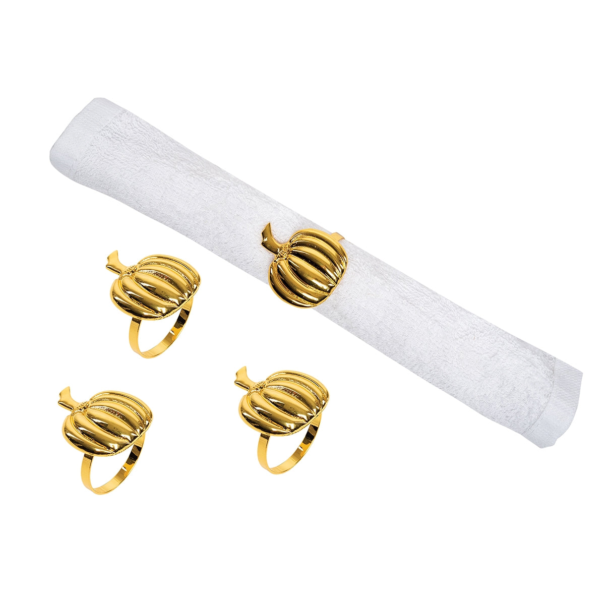 Napkin Ring - Gold Pumpkin - Findlay Rowe Designs