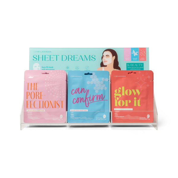Lemon Lavender Sheet Dreams Face Mask - Findlay Rowe Designs