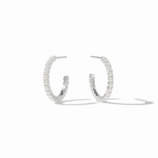 Julie Vos - Earring - Silver - Juliet Hoop - Small - Findlay Rowe Designs