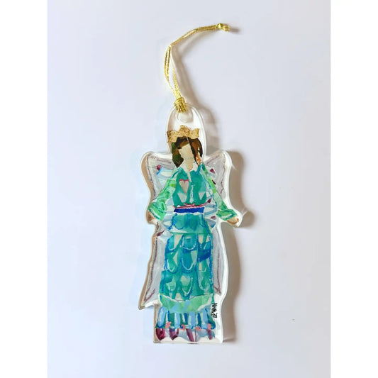 Lauren Dunn - Acrylic Ornament - Angel