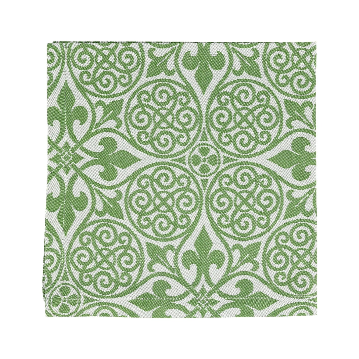 Vietri - Table Runner - Cloth - Damask Green - Findlay Rowe Designs