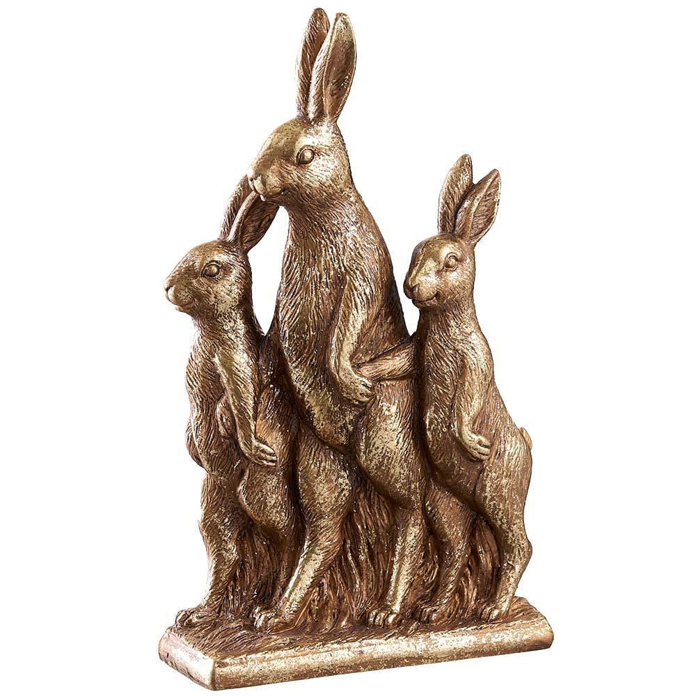 Bunny Family - Gold Resin - Findlay Rowe Designs