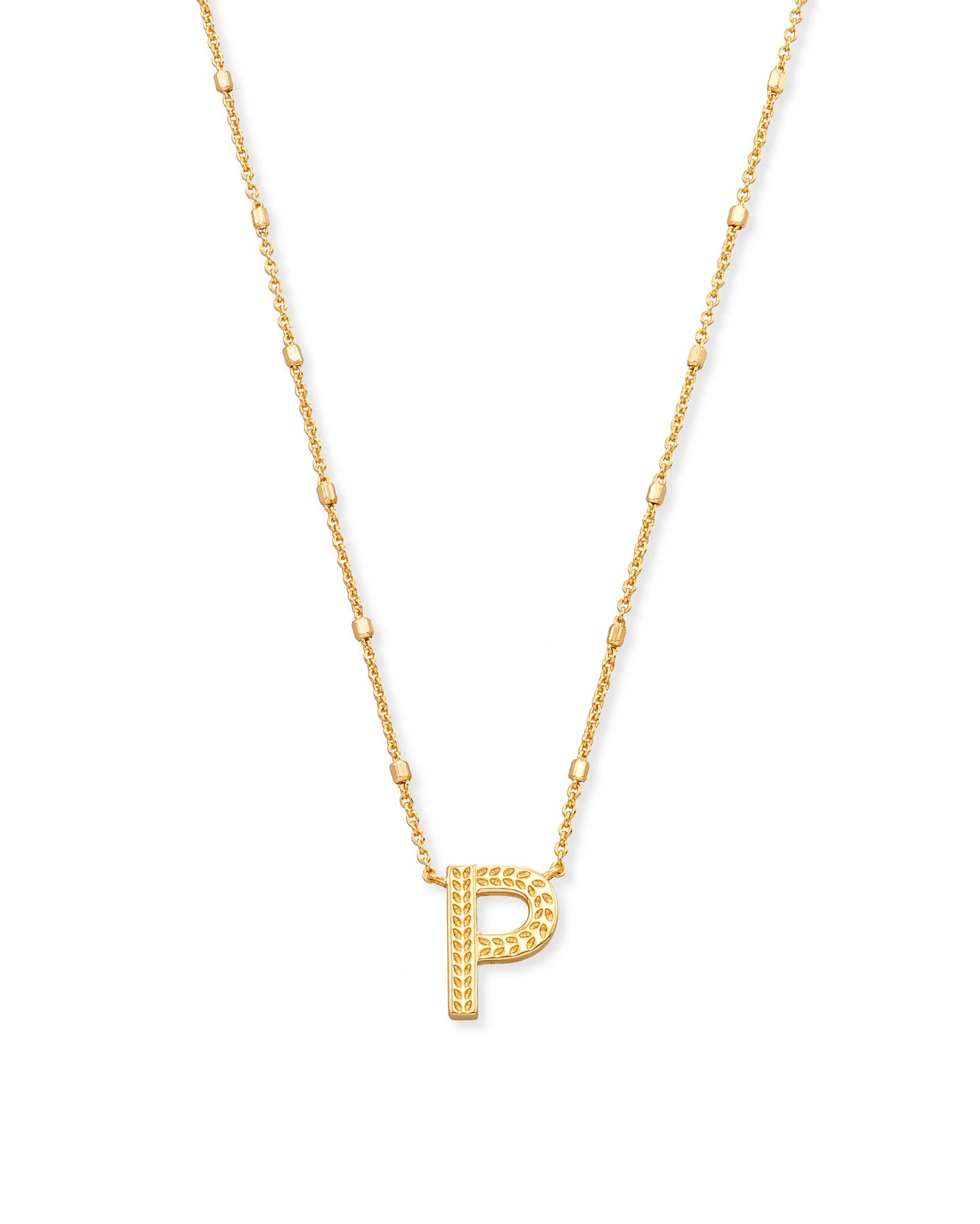 Kendra Scott - Necklace - Letter Pendant - Gold - Findlay Rowe Designs