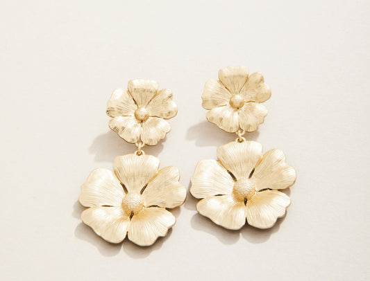 Spartina - Earrings - Gold McAllister Earrings - Findlay Rowe Designs