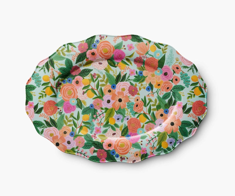 Rifle Paper Co - Garden Party Platter Melamine Serving Platter - Findlay Rowe Designs