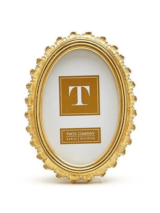 Gold Falcate Photo Frame 4x4/4x6/ 5x7 - Findlay Rowe Designs