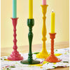 Taper Candle Holder - Zahra Orange - 5.25in - Findlay Rowe Designs